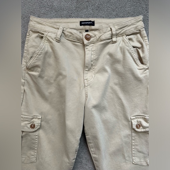 Prosperity Women’s Beige Cargo Pants‎ Size 29 - Picture 3 of 7